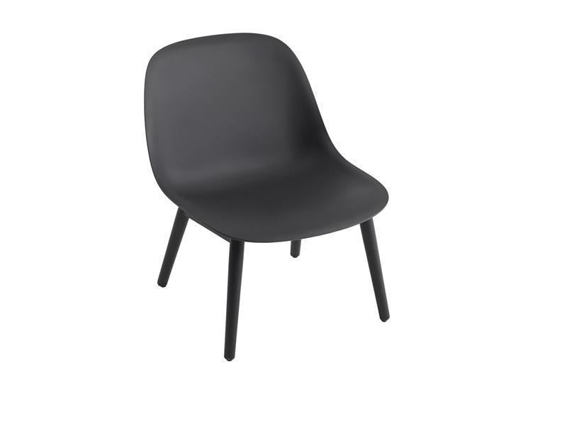 FIBER LOUNGE CHAIR WOOD BASE