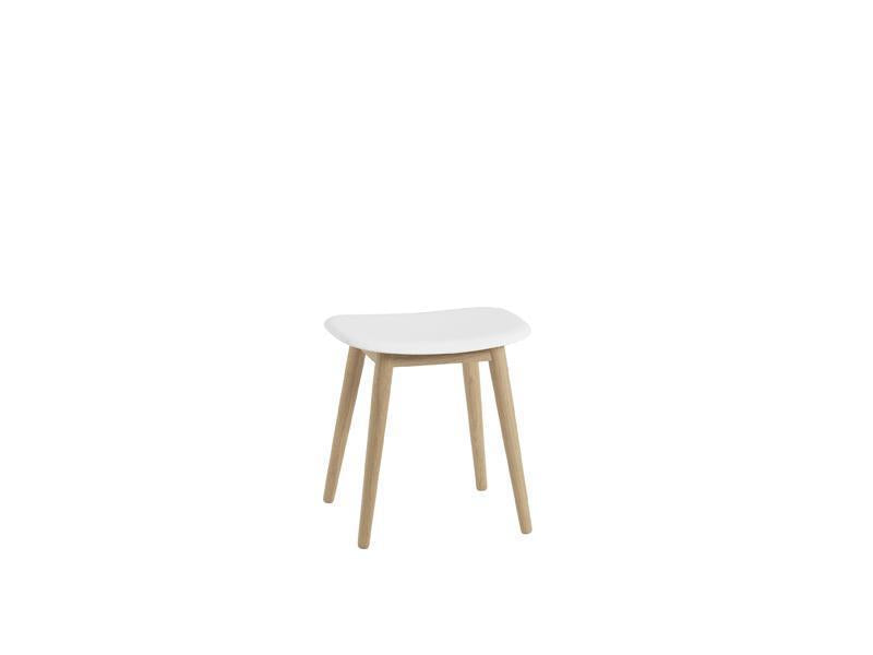 FIBER STOOL WOOD BASE