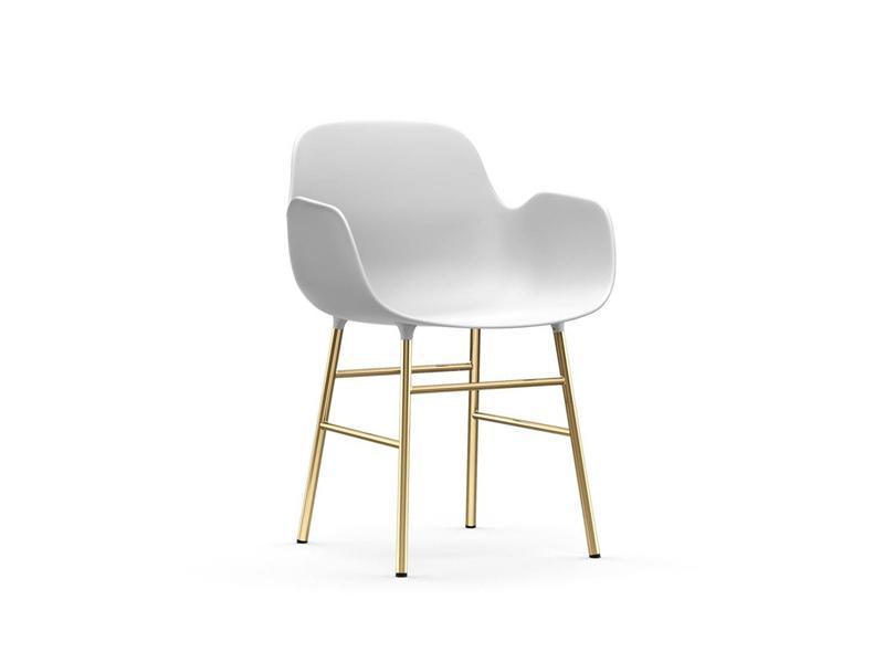 FORM ARMCHAIR STEEL BASE