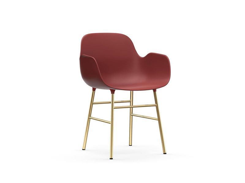 FORM ARMCHAIR STEEL BASE