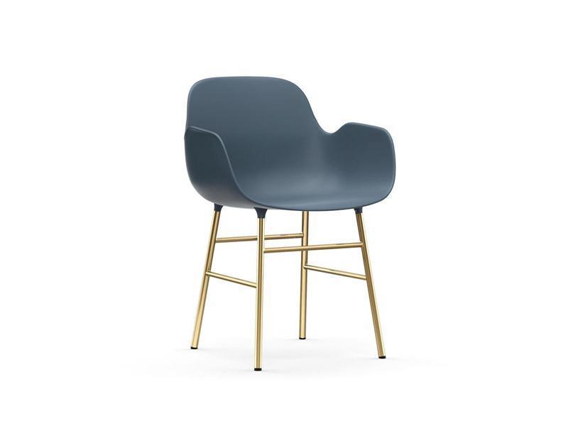 FORM ARMCHAIR STEEL BASE