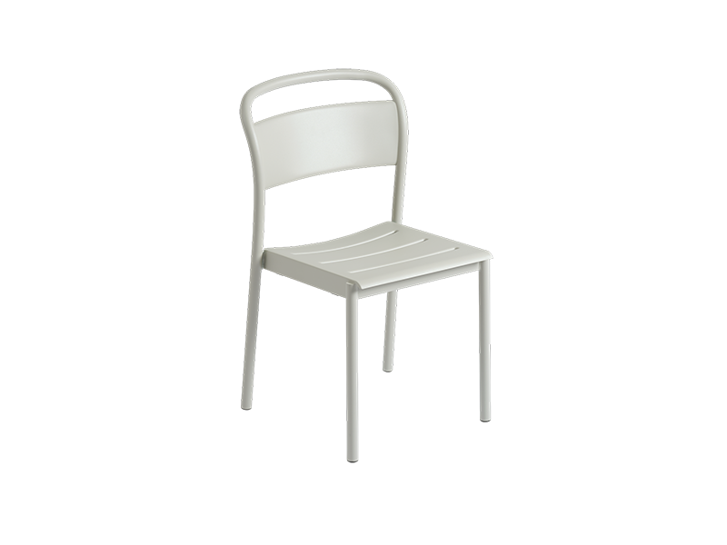 LINEAR STEEL SIDE CHAIR