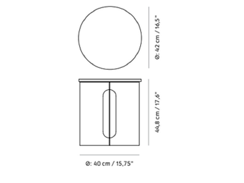 Androgyne Side Table MENU-1180539