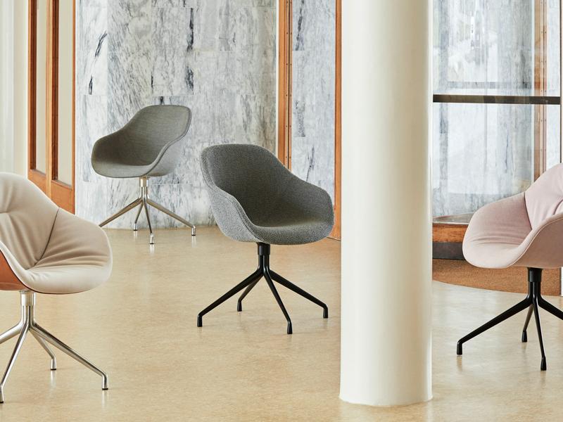 ABOUT A CHAIR - AAC 121 ARMCHAIR SWIVEL BASE