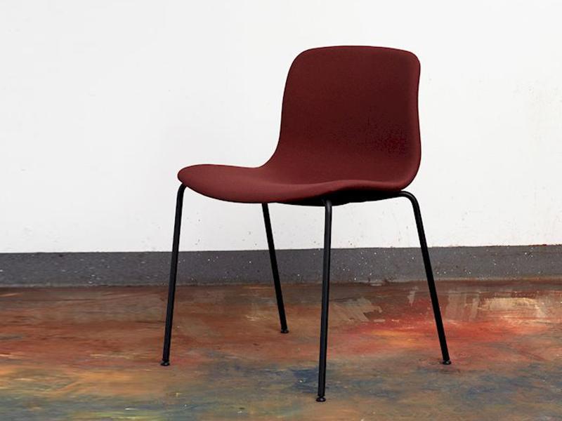 ABOUT A CHAIR - AAC 17 FULL UPHOLSTERY SIDE CHAIR TUBE BASE