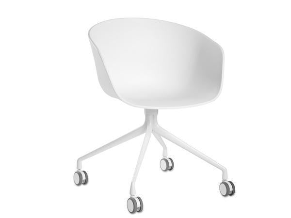 ABOUT A CHAIR - AAC 24 ARMCHAIR SWIVEL BASE & CASTORS