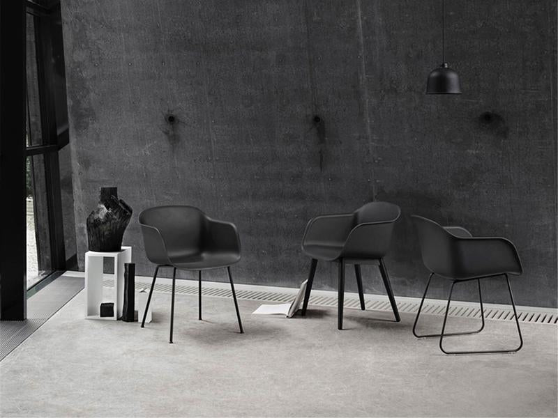 FIBER ARMCHAIR SLED BASE