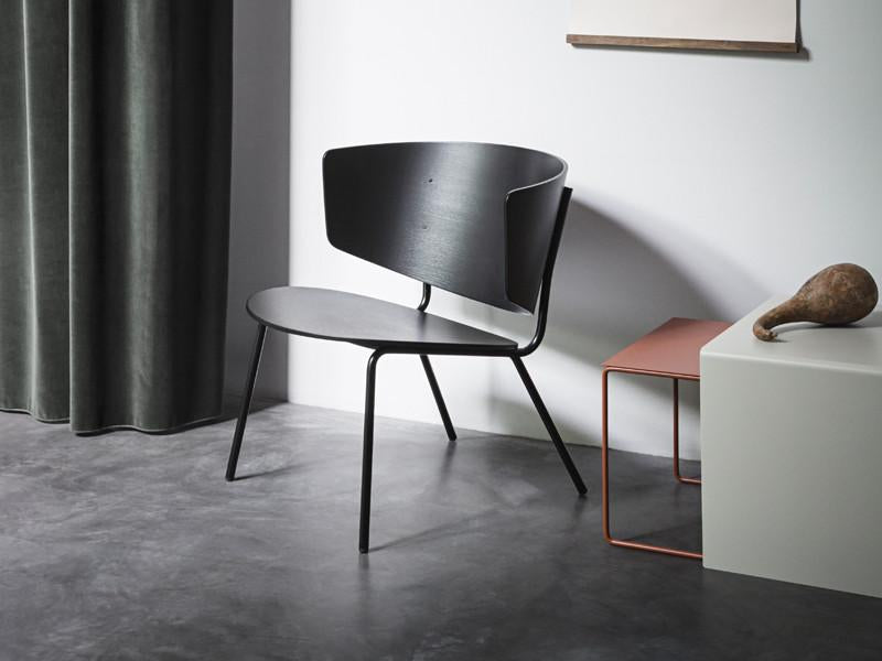 HERMAN LOUNGE CHAIR STEEL BASE