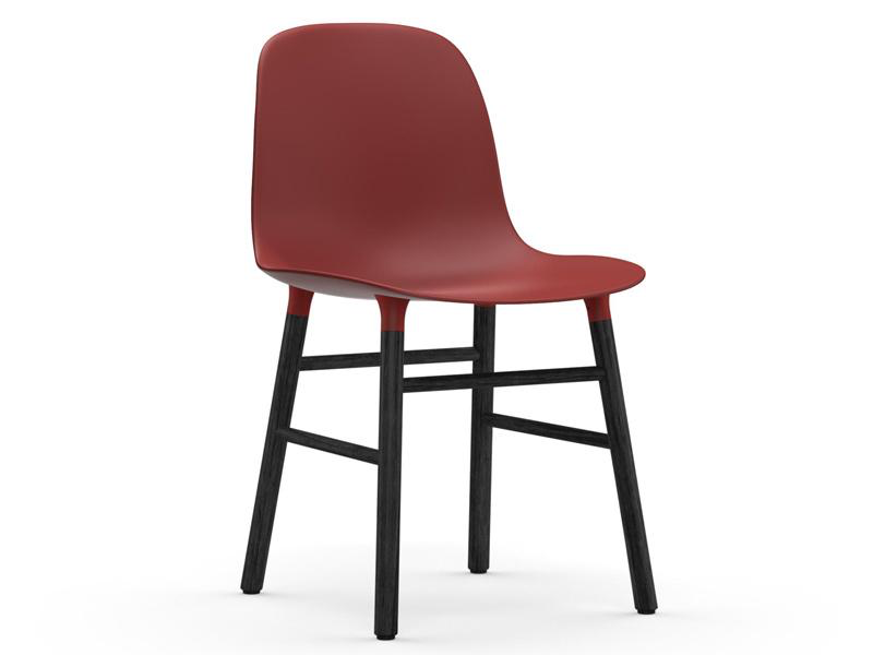 FORM CHAIR WOOD BASE