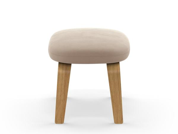 ERA FOOTSTOOL WOOD BASE