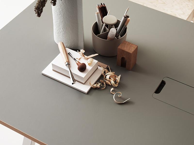 CONFERENCE TABLE TOP FOR HEIGHT ADJUSTABLE TABLE FRAME