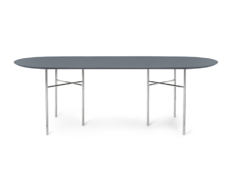 MINGLE TABLE TOP OVAL LINOLEUM