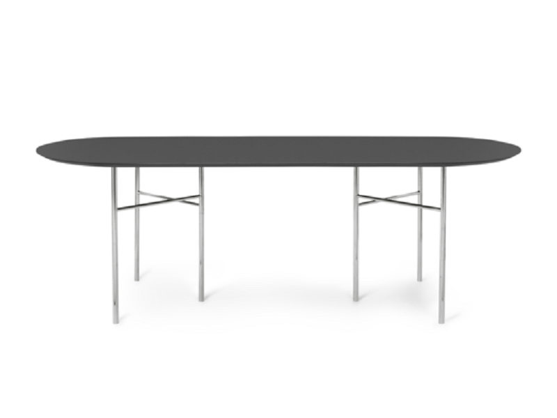 MINGLE TABLE TOP OVAL LINOLEUM