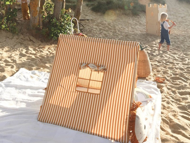 Mustard Thin Striped Tent FERM-9333