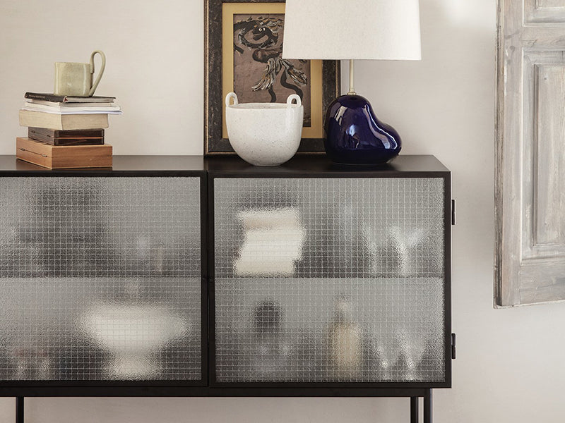 HAZE SIDEBOARD - WIRED GLASS