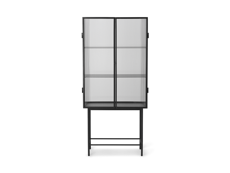 HAZE VITRINE - REEDED GLASS