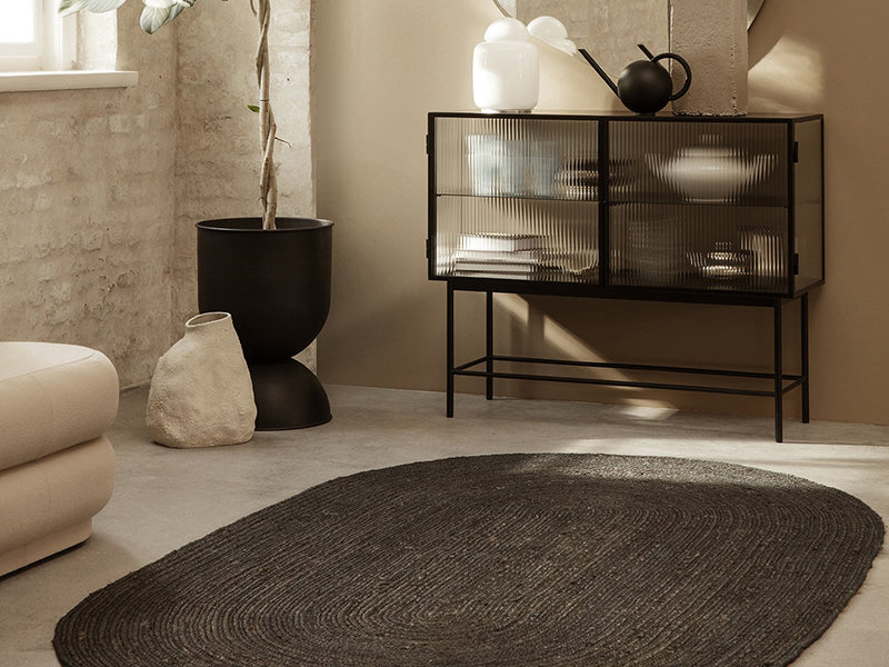 ETERNAL OVAL JUTE RUG