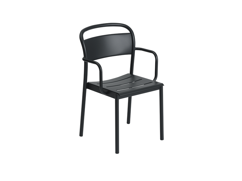 LINEAR STEEL ARMCHAIR