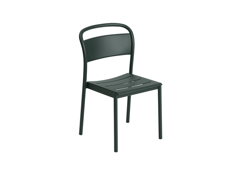 LINEAR STEEL SIDE CHAIR