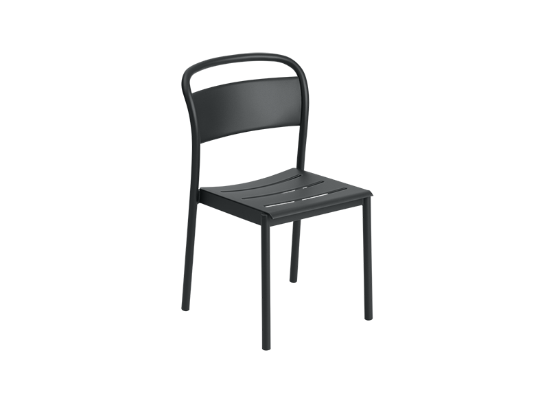 LINEAR STEEL SIDE CHAIR