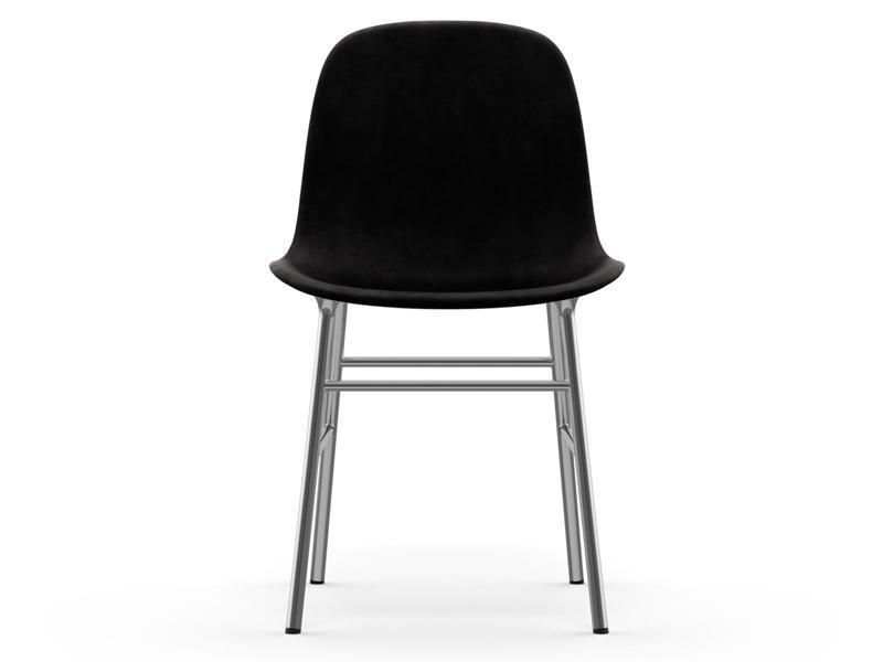 FORM CHAIR STEEL BASE FULL UPHOLSTERY