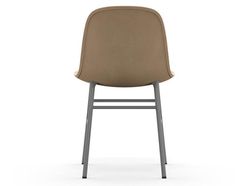 FORM CHAIR STEEL BASE FULL UPHOLSTERY