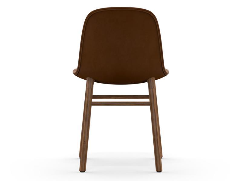 FORM CHAIR WOOD BASE FULL UPHOLSTERY