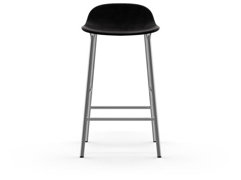 FORM BARSTOOL STEEL BASE FULL UPHOLSTERY