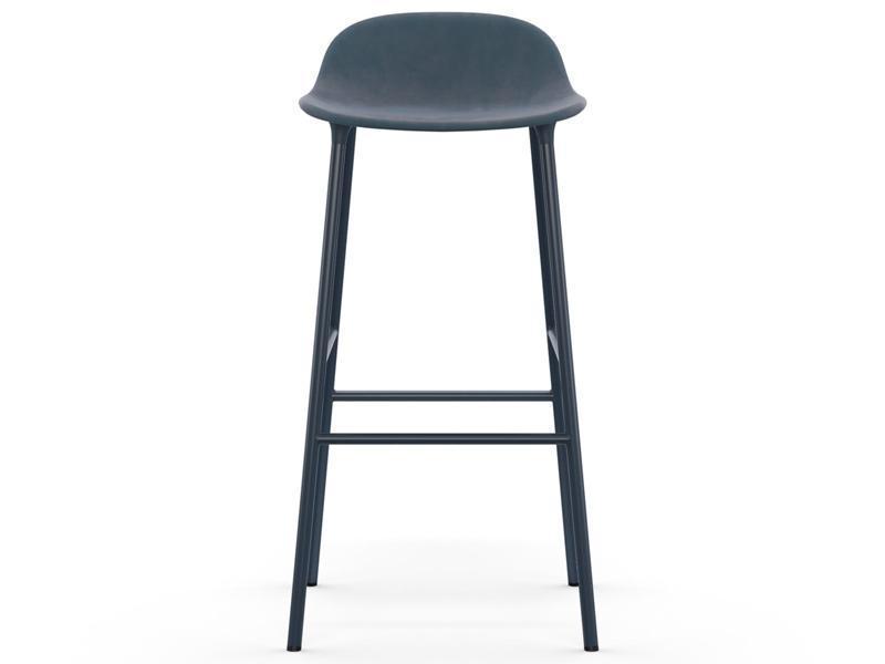 FORM BARSTOOL STEEL BASE FULL UPHOLSTERY