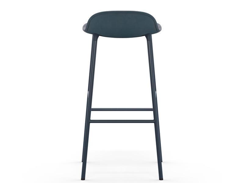 FORM BARSTOOL STEEL BASE FULL UPHOLSTERY