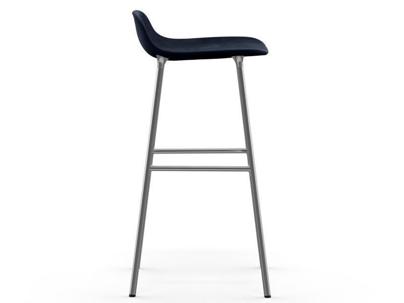 FORM BARSTOOL STEEL BASE FULL UPHOLSTERY