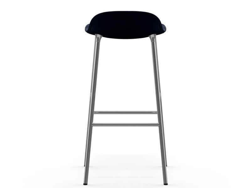 FORM BARSTOOL STEEL BASE FULL UPHOLSTERY