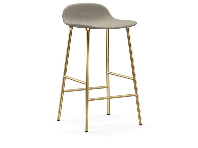 FORM BARSTOOL STEEL BASE FULL UPHOLSTERY