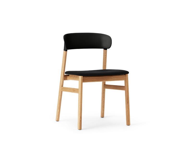 HERIT CHAIR WOOD BASE UPHOLSTERY