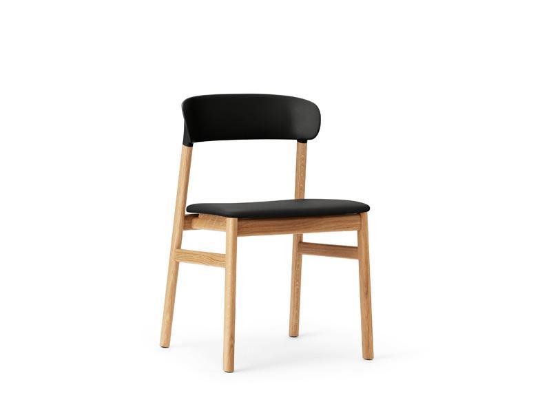 HERIT CHAIR WOOD BASE UPHOLSTERY