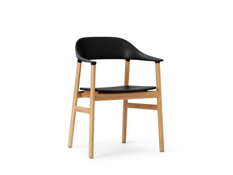 HERIT ARMCHAIR WOOD BASE