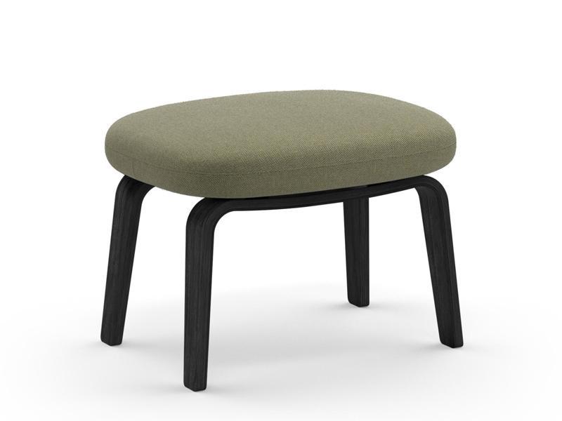 ERA FOOTSTOOL WOOD BASE