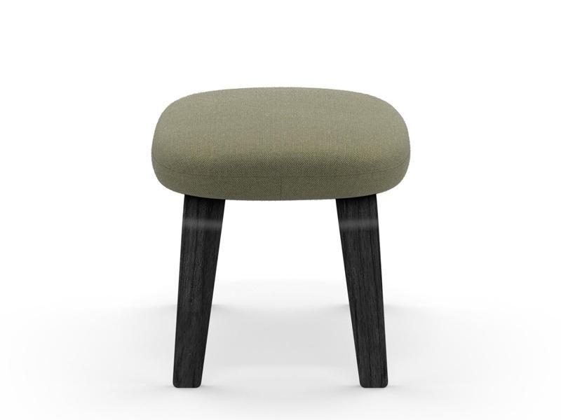 ERA FOOTSTOOL WOOD BASE