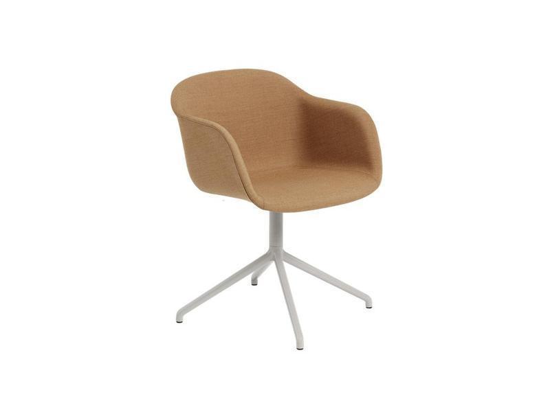 FIBER ARMCHAIR SWIVEL BASE FULL UPHOLSTERY
