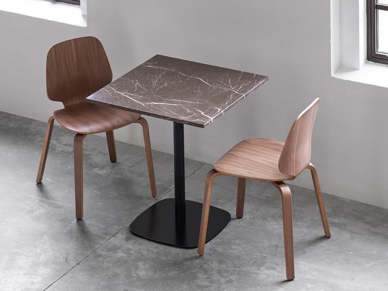 FORM CAFE TABLE 70X70 MARBLE