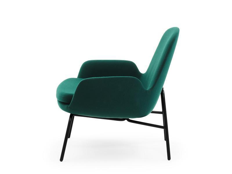 ERA LOUNGE CHAIR LOW STEEL BASE