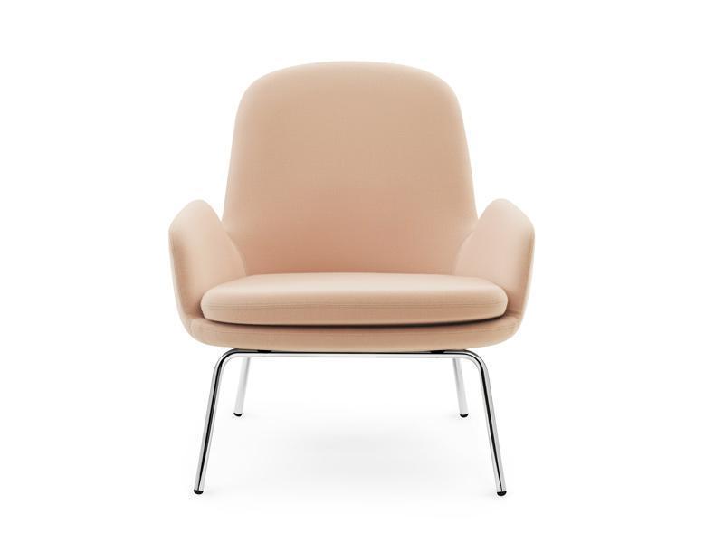 ERA LOUNGE CHAIR LOW STEEL BASE