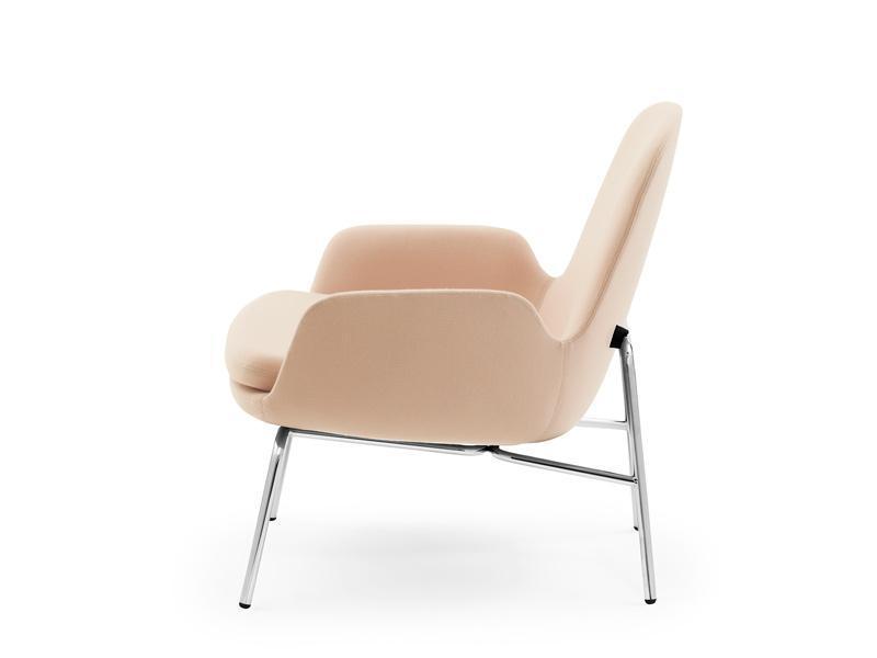ERA LOUNGE CHAIR LOW STEEL BASE
