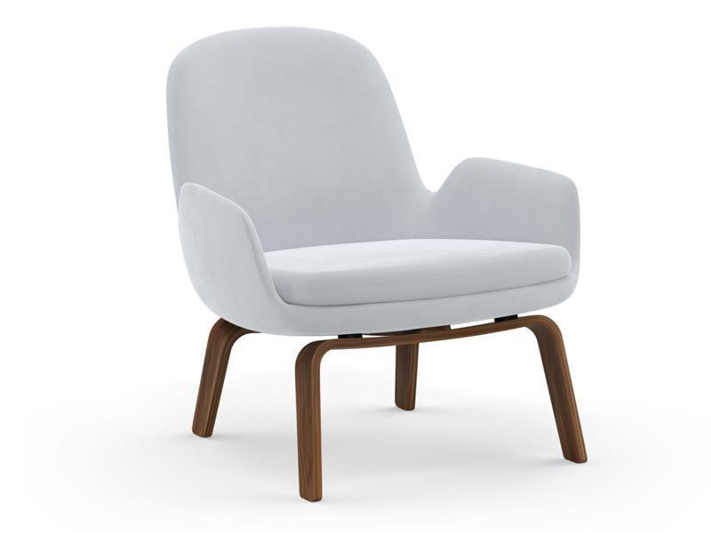 ERA LOUNGE CHAIR LOW WOOD BASE