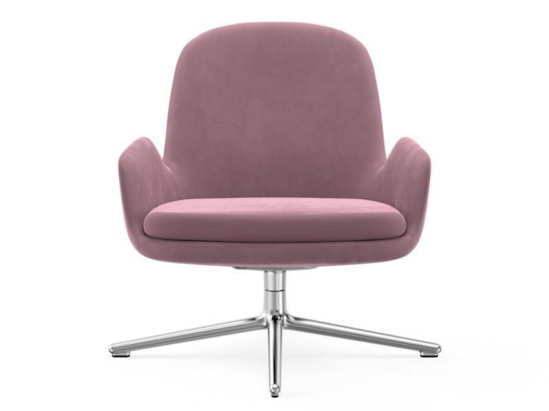 ERA LOUNGE CHAIR LOW SWIVEL BASE