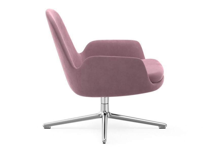 ERA LOUNGE CHAIR LOW SWIVEL BASE