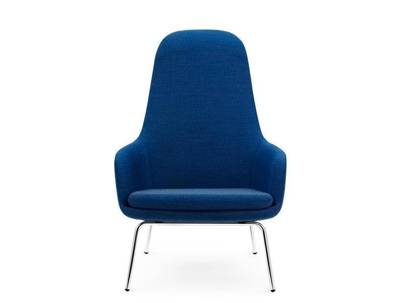 ERA LOUNGE CHAIR HIGH STEEL BASE