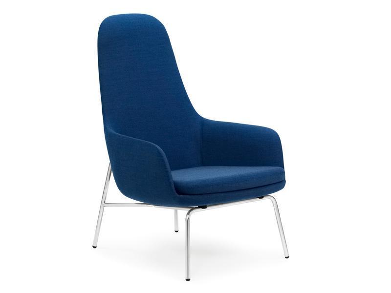 ERA LOUNGE CHAIR HIGH STEEL BASE