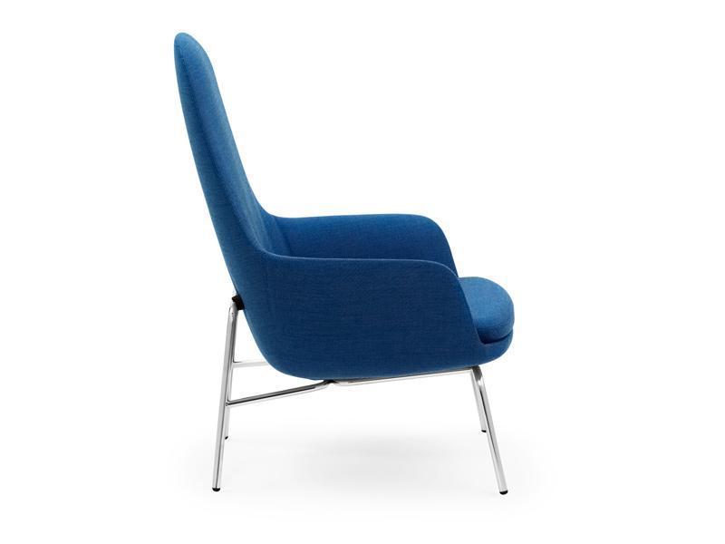 ERA LOUNGE CHAIR HIGH STEEL BASE