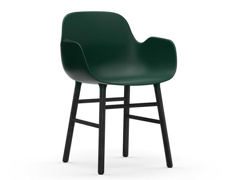 FORM ARMCHAIR WOOD BASE